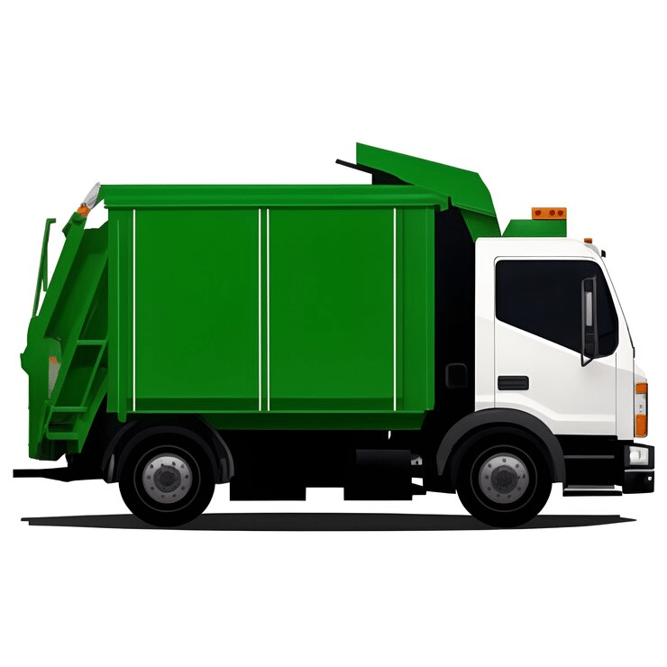 dark-green-color-garbage-truck-i